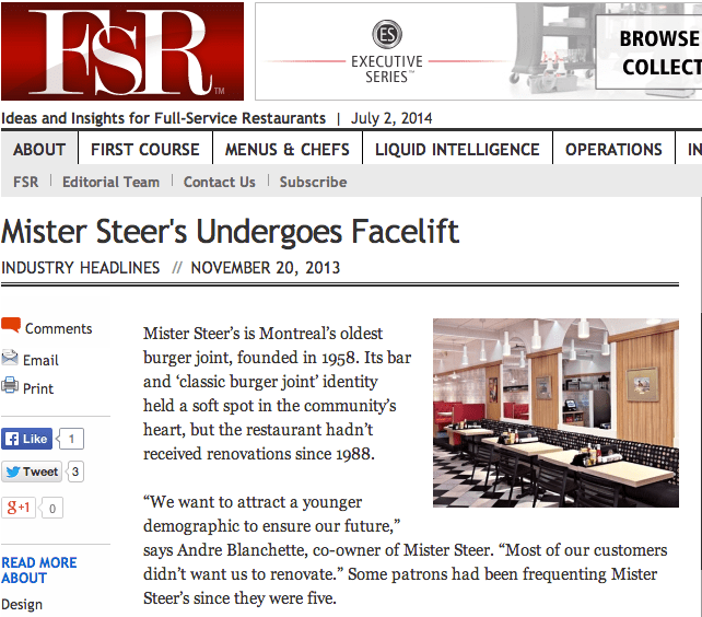 Mister Steer's Facelift