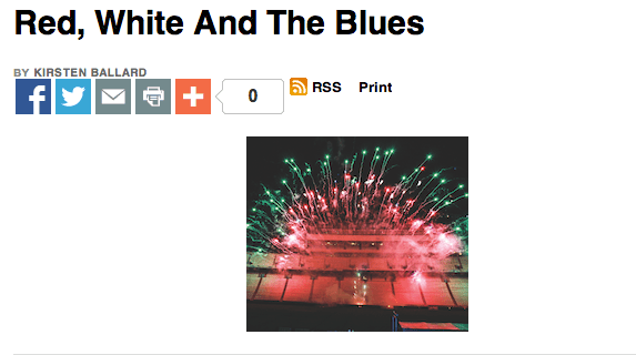 Red, White and the Blues